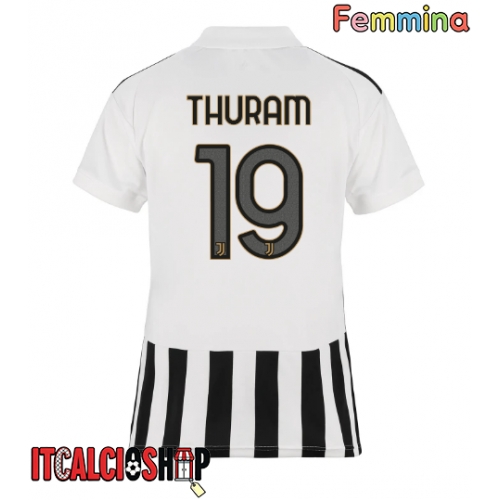 Juventus Khephren Thuram #19 Prima Maglia Femmina 2026-27 Manica Corta